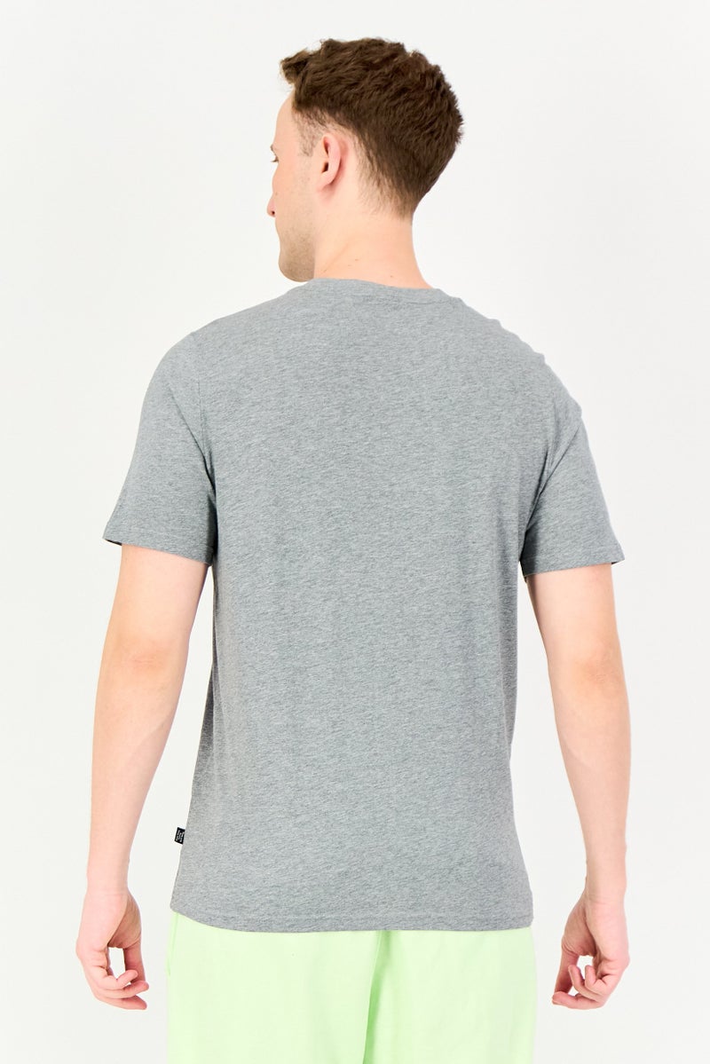 PUMA Men Sportswear Fit Short Sleeve Outdoor T-Shirt, Grey - Image 3