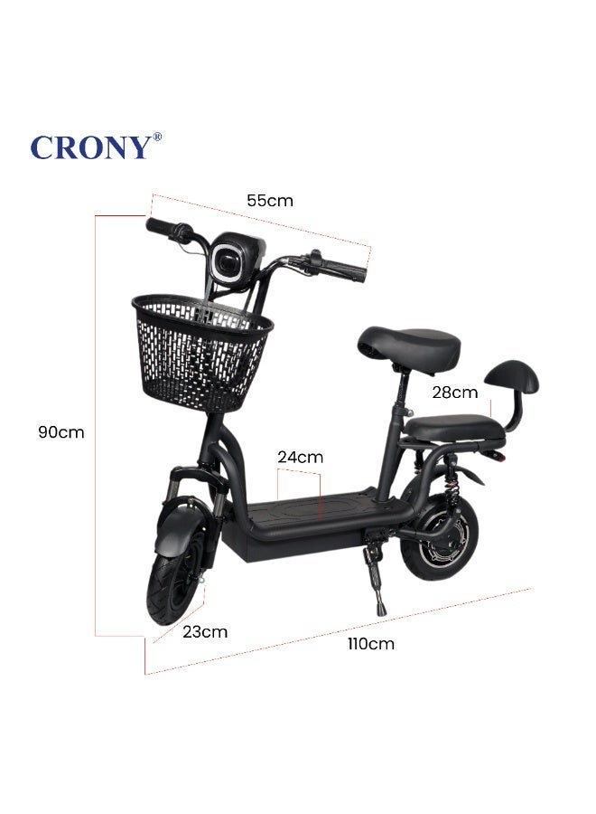 كروني بطارية 48 فولت / 10 أمبير توفر مدى قيادة من 25 إلى 30 كم - Image 2