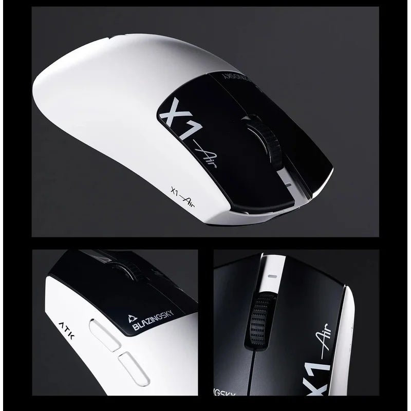 ATK X1 Air Master Wireless Gaming Mouse, 48g, Dual 8K, PAW3955, 0.181ms Latency, 300H Battery, for FPS Esports - Image 2