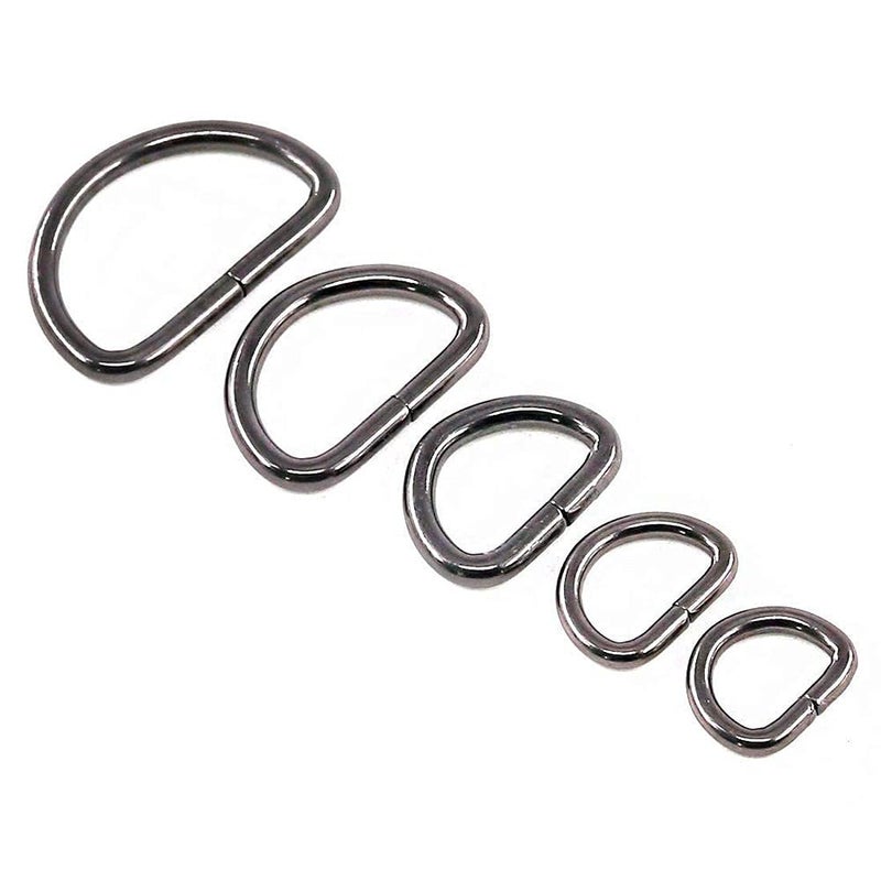 DIY Crafts DIY MultiPurpose CTDIYHI31081 Metal D Ring SemiCircular D Ring for Hardware Bags Ring Hand Accessories 44198 inch 44324  - Image 5