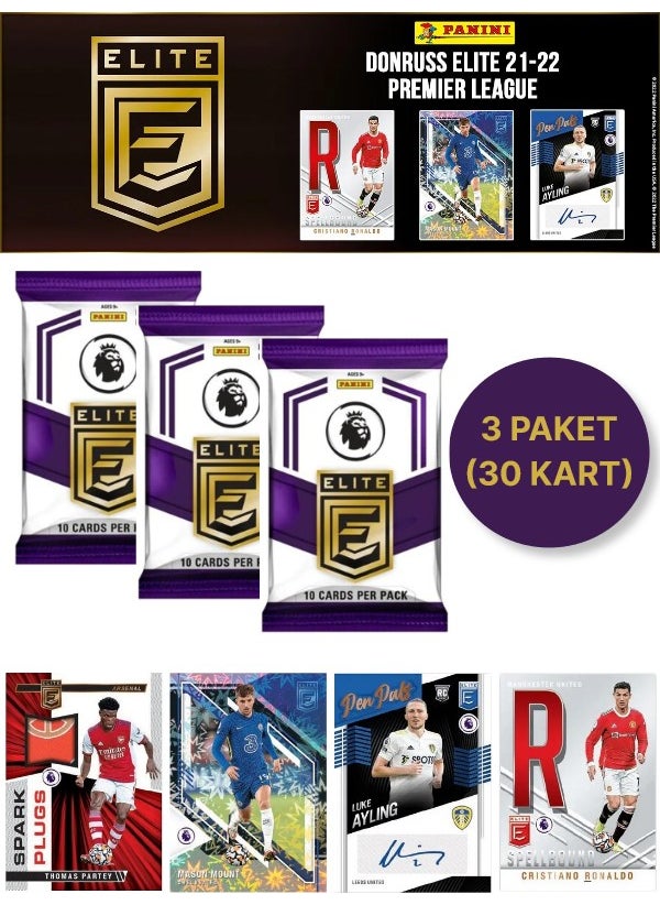 Panini Premier League 21 - 22 Donruss Elite Football Player Cards - Special Collection Series - 3 Packs - pzsku/Z0208FDCCD3793179DF56Z/45/_/1740652456/cda80df2-5980-4c3d-95bf-9b56ee20ef89