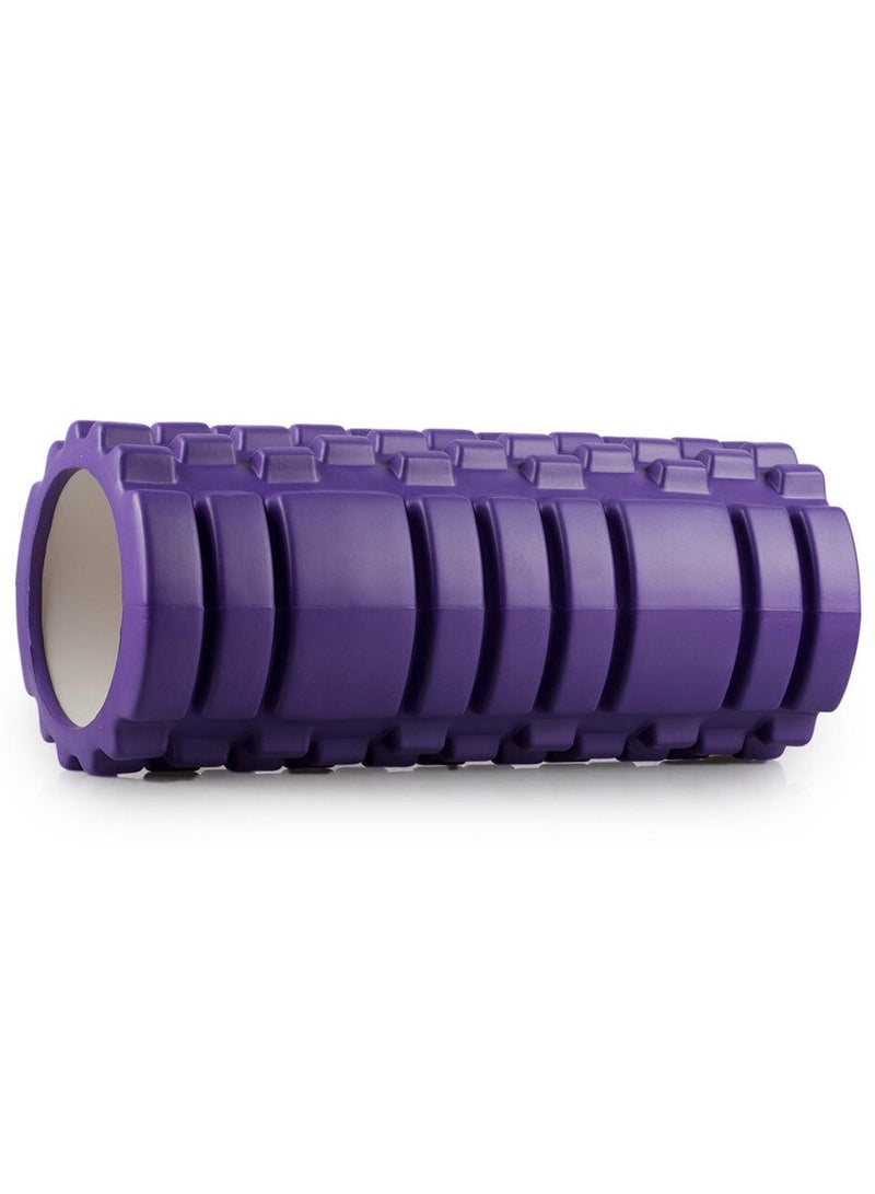 Generic Yoga Foam Roller for Deep Tissue Massage Muscle with Carry Bag, Purple - Image 5