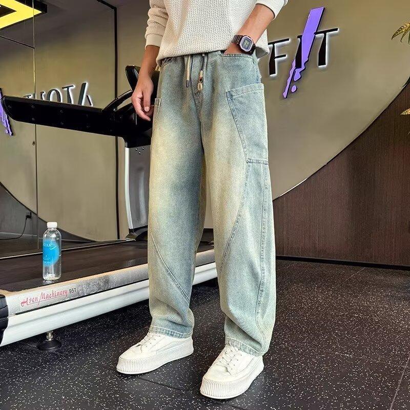 Unisex Casual Daily Denim Jeans - Image 3