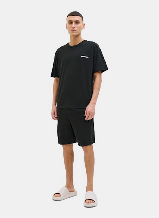 JACK & JONES JACK & JONES Mens Everest Tee And Shorts Set  - Image 1