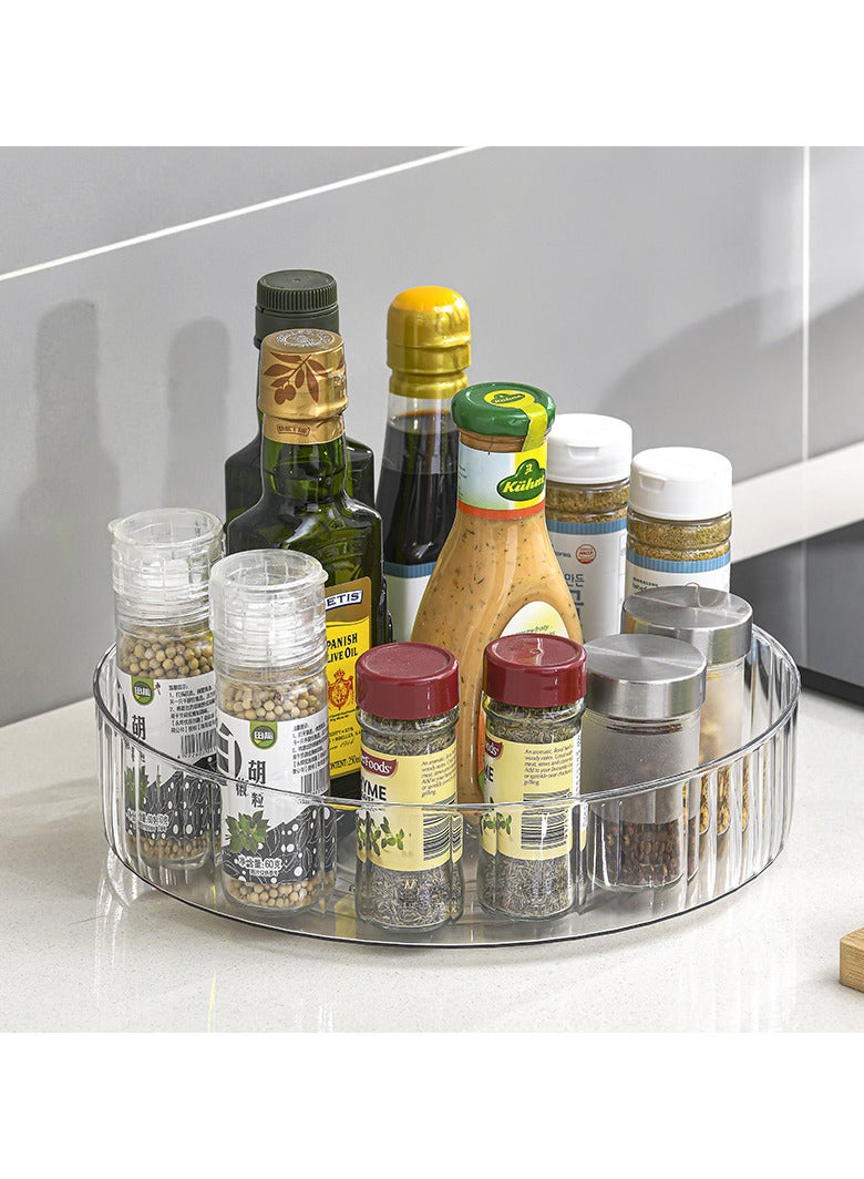 360° Rotating Organizer - 22 x 6.8 cm Turntable Rack for Kitchen, Bathroom, Pantry, and Vanity Storage  - Image 5