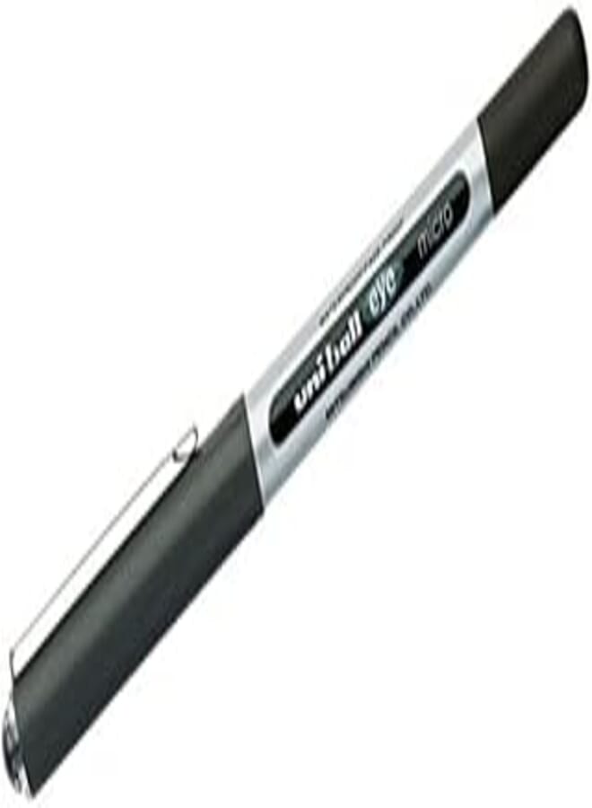 Uni-Ball UB-150 Pack of 12 Micro Eye Roller Ball Pens, Ink: Black