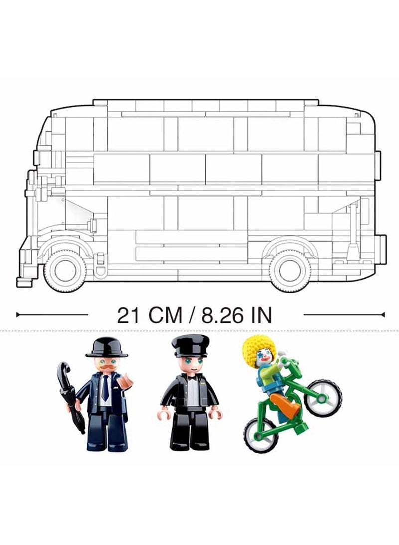 Sluban Model bricks-London bus(382pcs) - Image 3