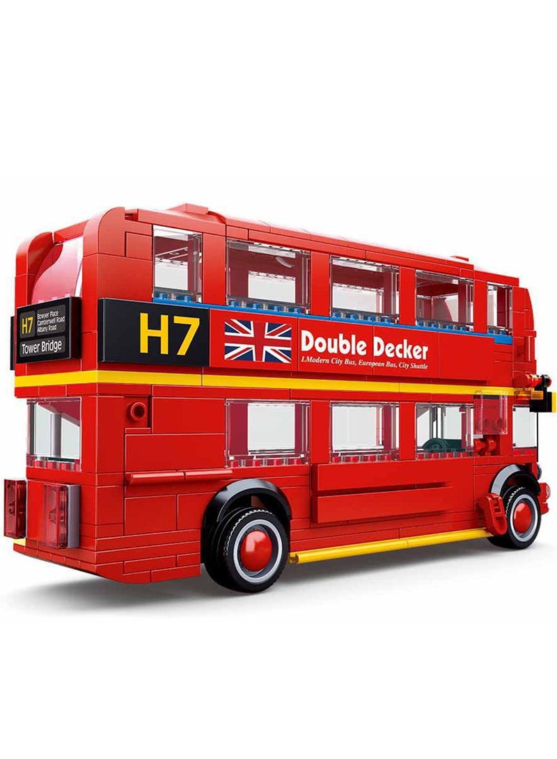 Sluban Model bricks-London bus(382pcs) - Image 4