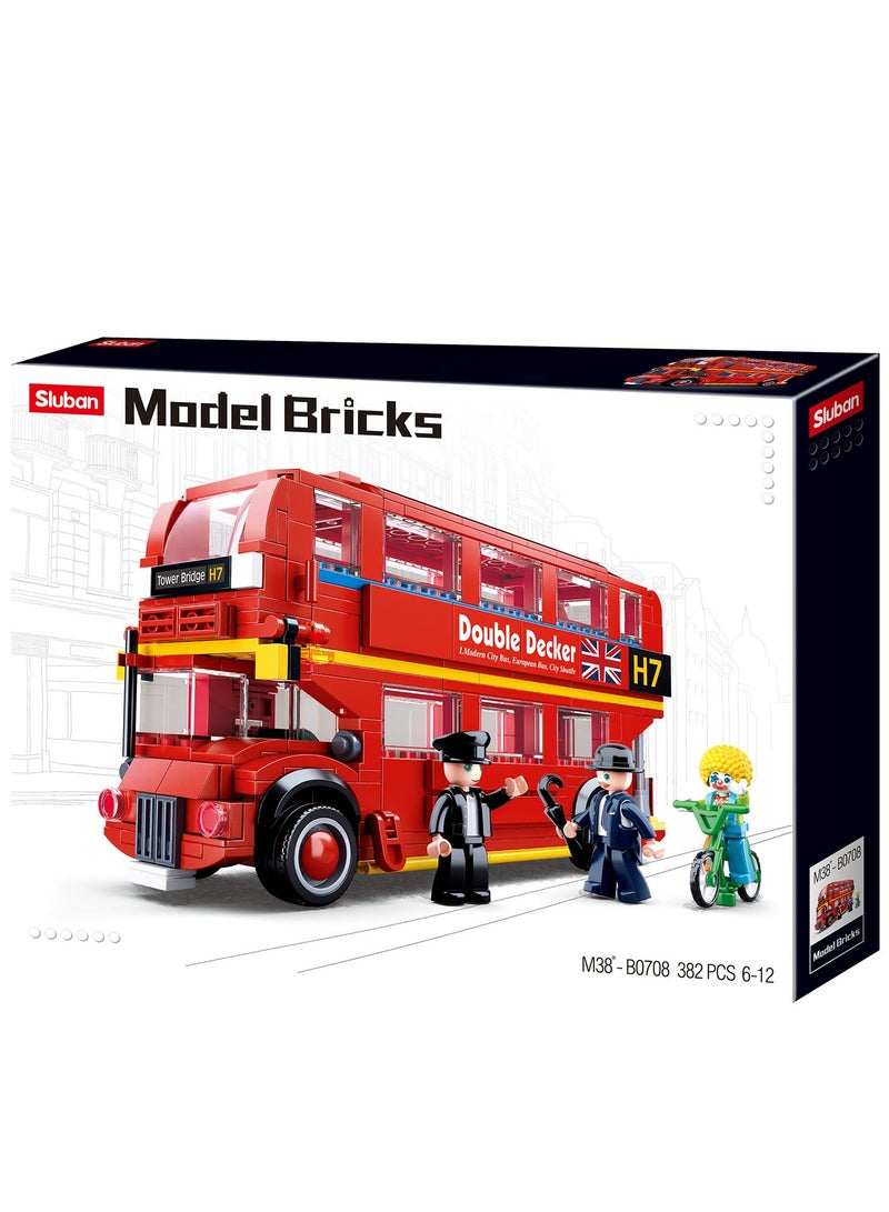 Sluban Model bricks-London bus(382pcs) - Image 1