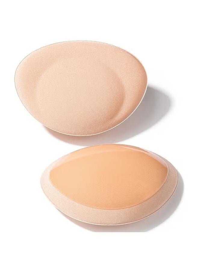 Women’s Adhesive Bra Pads Breast Enhancer Removable Breathable Push Up Sticky Bra Cups Inserts - Image 1