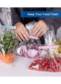 Oasisgalore 30 Pack Food Bag Clips - Resealable & Washable, 2 Sizes(6.3in & 4.7in)  - Image 5