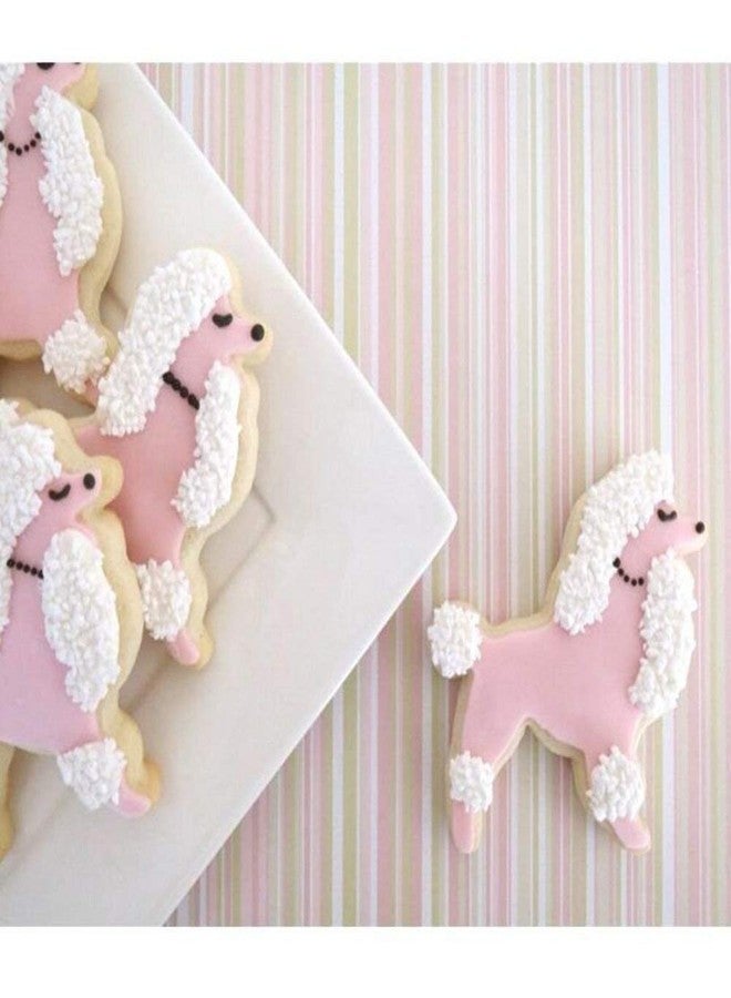 RUUKON 6 Pieces Dog Bone Cookie Cutters Set, Dog Bone, Paw Print, Puppy, Poodle and Dog House Cookie Cutters Shapes, Cute Stainless Steel Biscuit Cutters Fondant Cake Molds - Image 4