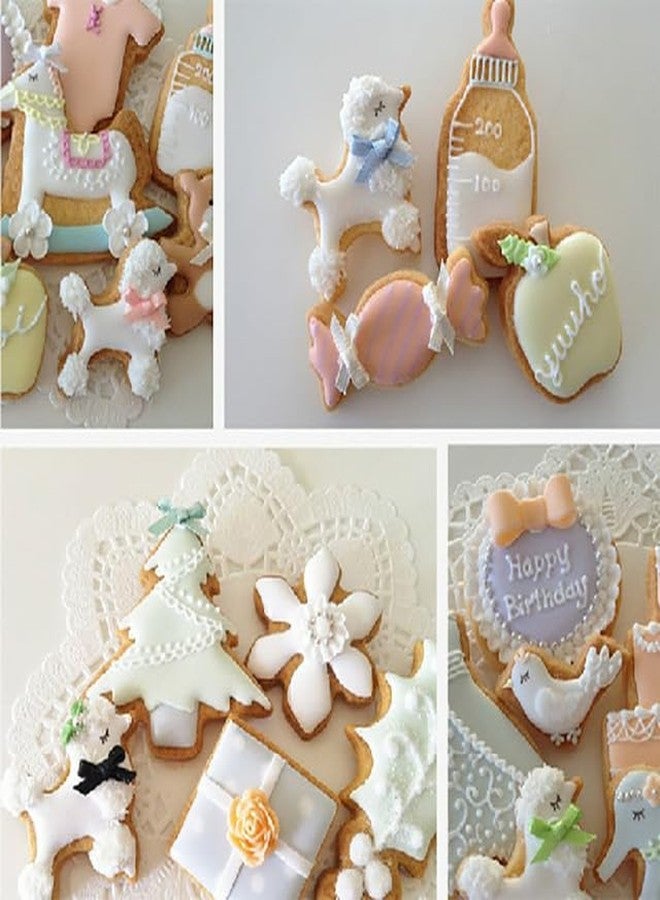 RUUKON 6 Pieces Dog Bone Cookie Cutters Set, Dog Bone, Paw Print, Puppy, Poodle and Dog House Cookie Cutters Shapes, Cute Stainless Steel Biscuit Cutters Fondant Cake Molds - Image 5