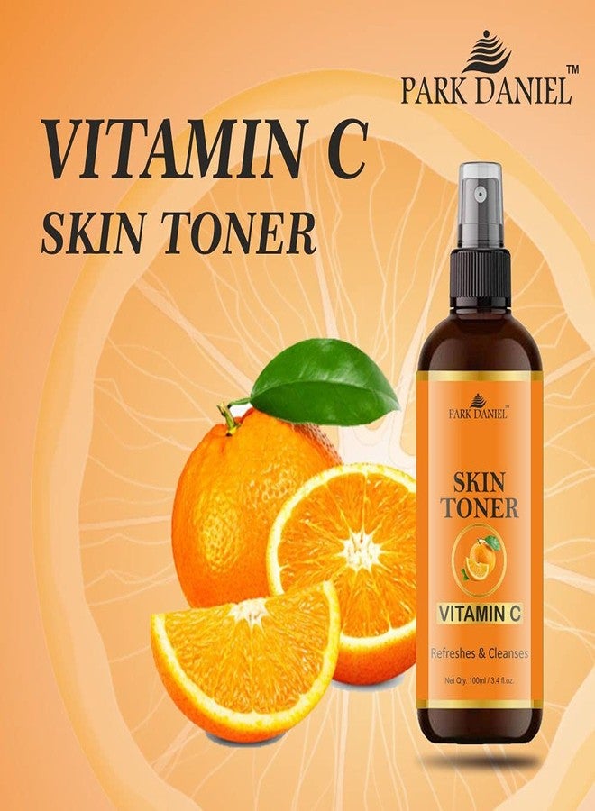 Park Daniel Cucumber, Vitamin C & Honey Skin Toner Combo | 100% Natural Face Toners for Hydrating & Refreshing Skin | Pack of 3 Bottles of 100ml Each (Total 300ml) - Image 4