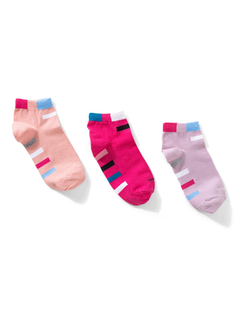 COTTONIL Pack of 3 Mini Socket Socks for Women 81/82  - Image 1