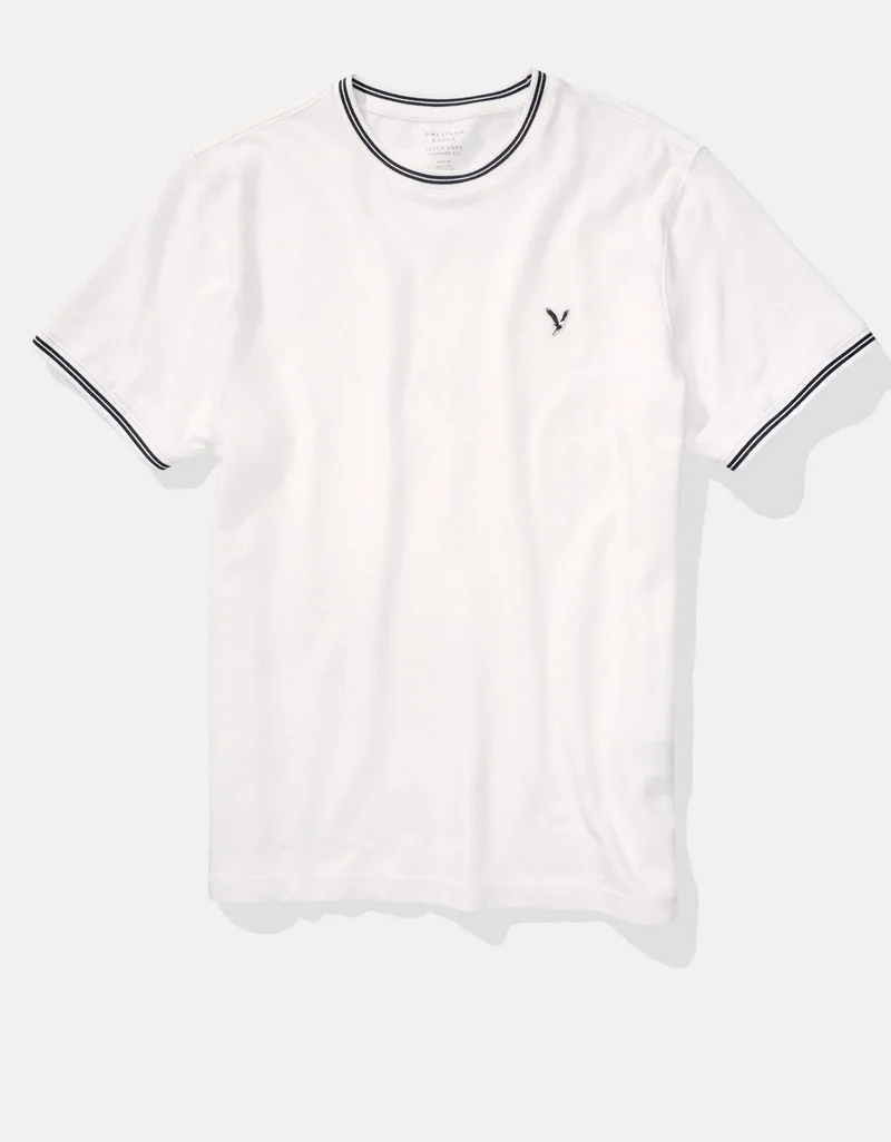 امريكان ايجل تي-شيرت سادة بحبكة بيكه