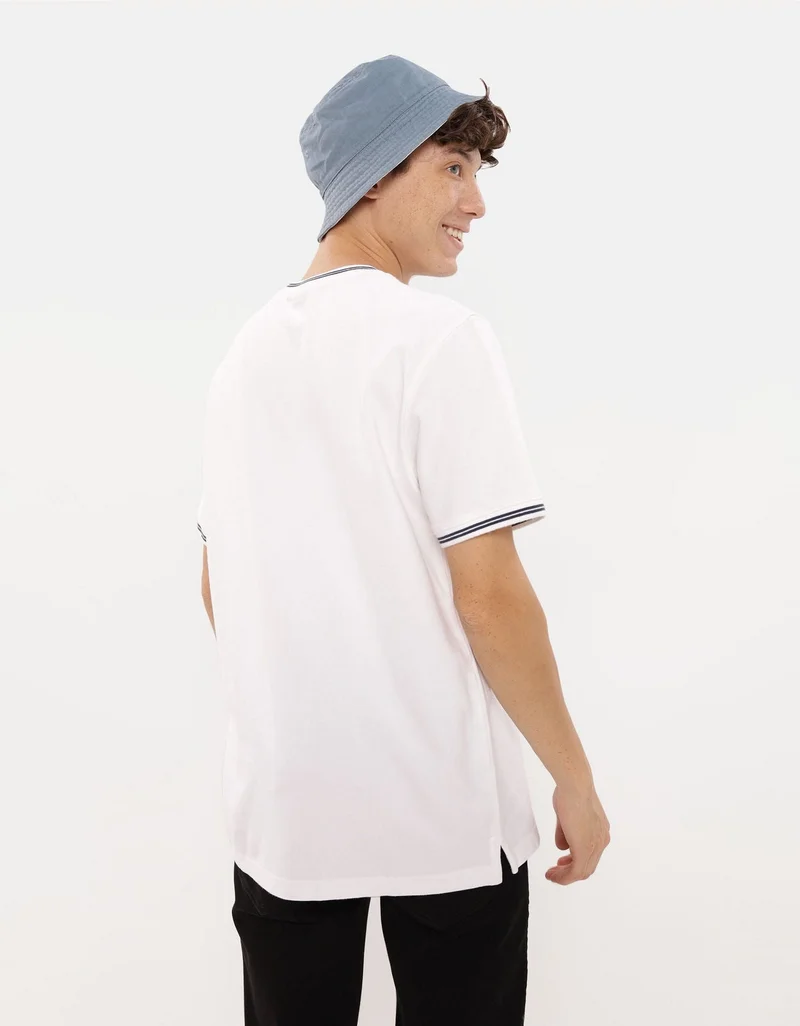 امريكان ايجل تي-شيرت سادة بحبكة بيكه