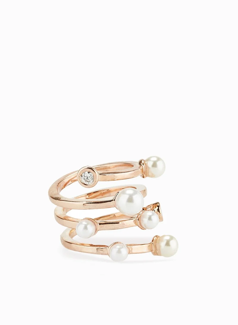 ELLA Pearl Studded Ring