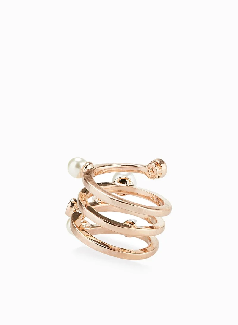 ELLA Pearl Studded Ring