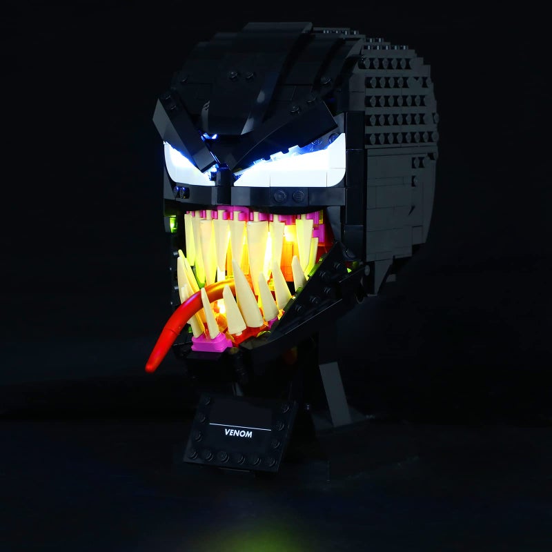 BRIKSMAX Led Lighting Kit for Spider-Man Venom - Compatible with Lego 76187 Building Blocks Model- Not Include The Lego Set - Image 3
