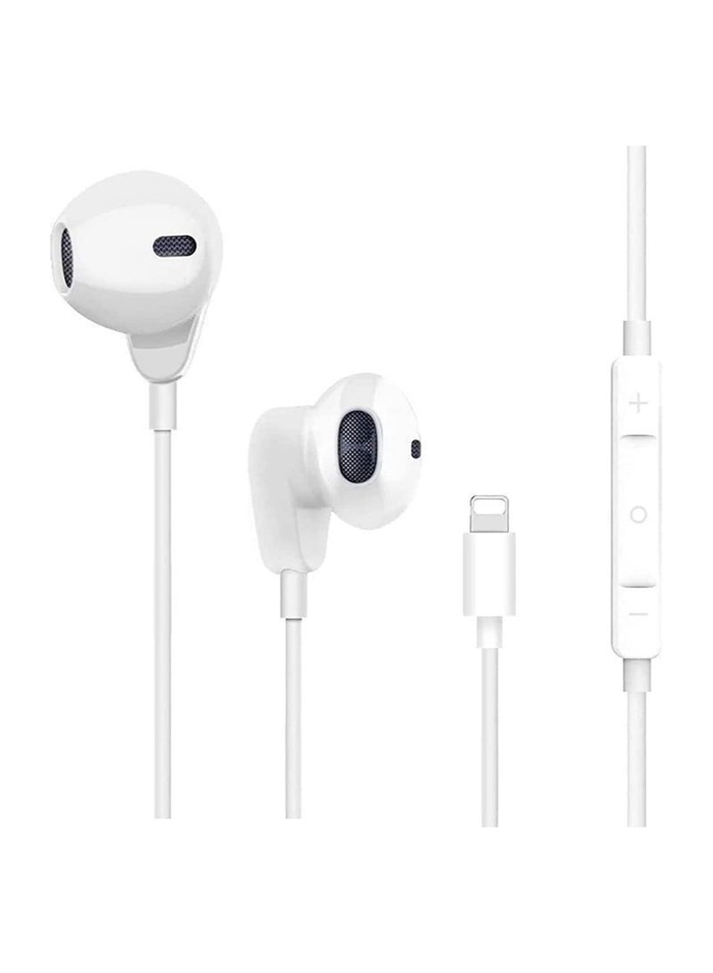 Gravity iPhone Earphones Wired Headphones Built-in Mic & Volume Control & Noise Cancellation In-Ear Earphones Earbuds Compatible for iPhone 11/12/13 Pro/XS Max/8/8plus 7/7plus - Image 2