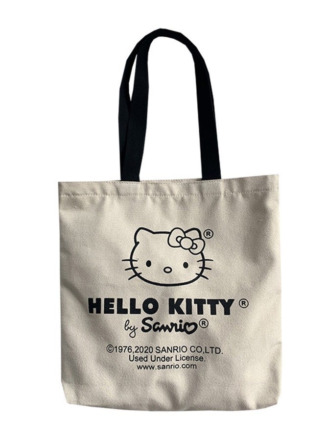 NIBEMINENT - Canvas Women Shoulder Bag Ladies Fashion Shopping Hand Bags Cute Anime Cartoon Tote Bags - Image 1