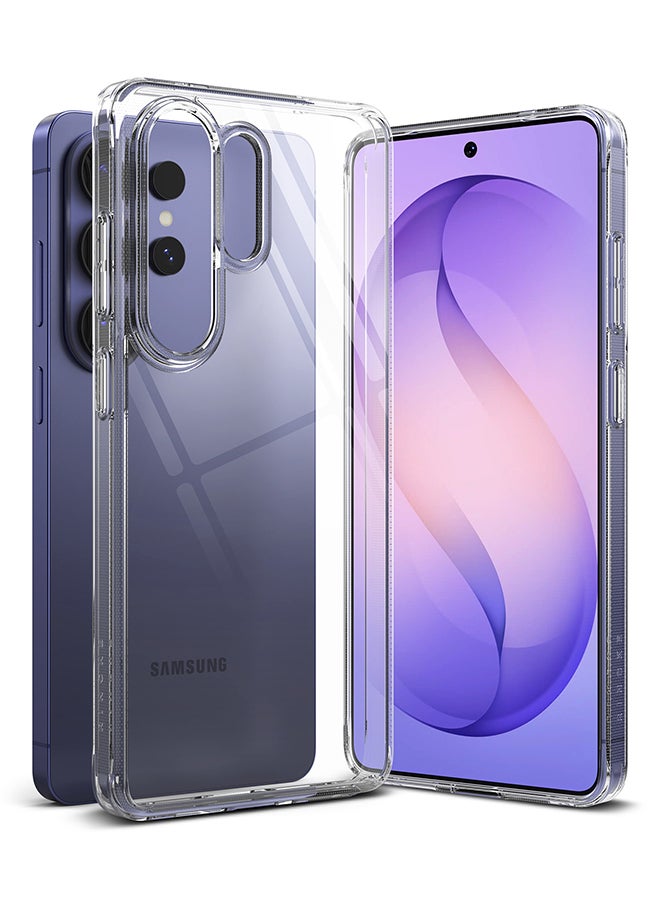 Ringke Fusion for Samsung Galaxy S26 Ultra 5G Case  , Anti-Fingerprint Transparent Thin Hard Back Shockproof TPU Protective Bumper Phone Cover - Clear clear - Image 1