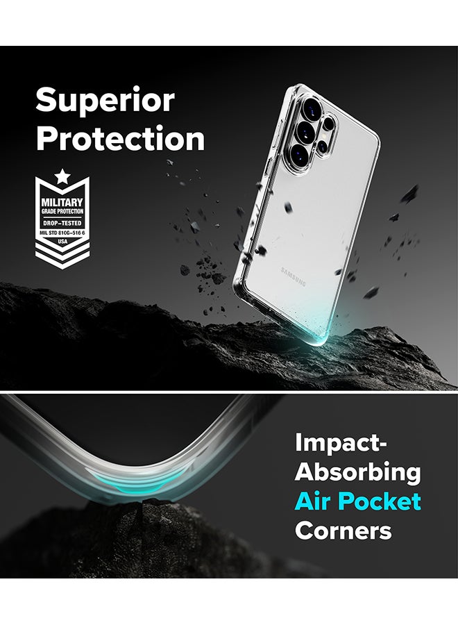 Ringke Fusion for Samsung Galaxy S26 Ultra 5G Case  , Anti-Fingerprint Transparent Thin Hard Back Shockproof TPU Protective Bumper Phone Cover - Clear clear - Image 5