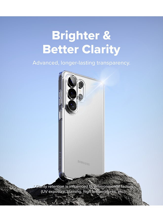 Ringke Fusion for Samsung Galaxy S26 Ultra 5G Case  , Anti-Fingerprint Transparent Thin Hard Back Shockproof TPU Protective Bumper Phone Cover - Clear clear - Image 3