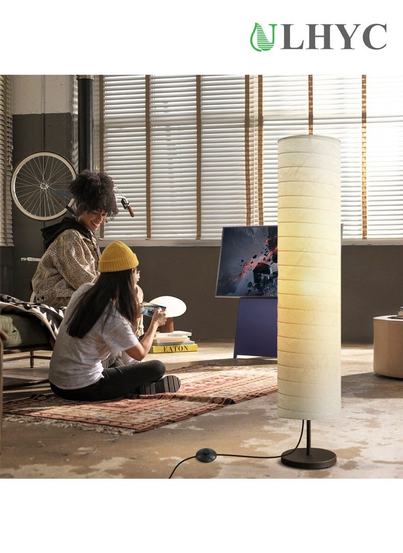 Foldable Minimalist Style Paper Lamp Warm Light Bedroom Living Room Classic Modern Vertical Paper Floor Lamp White 116x22 cm 12 Watt - pzsku/Z0209D074ECFF30B38196Z/45/_/1703130512/3a03edfc-78bf-4b41-8764-57c0265e8872