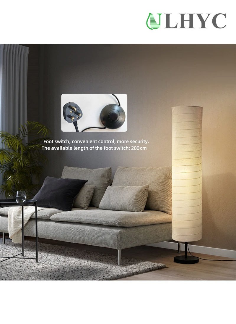 Foldable Minimalist Style Paper Lamp Warm Light Bedroom Living Room Classic Modern Vertical Paper Floor Lamp White 116x22 cm 12 Watt - pzsku/Z0209D074ECFF30B38196Z/45/_/1703130513/520257b8-07fa-47fd-8301-16c645f0d82b