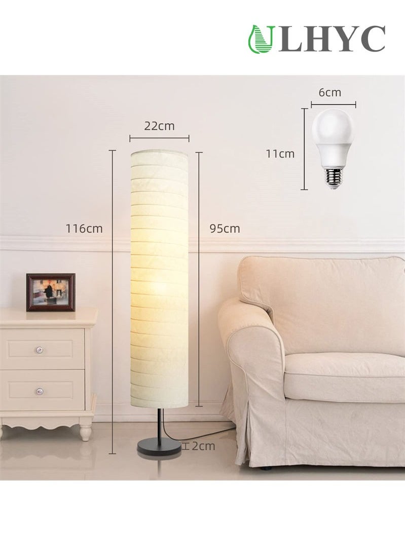 Foldable Minimalist Style Paper Lamp Warm Light Bedroom Living Room Classic Modern Vertical Paper Floor Lamp White 116x22 cm 12 Watt - pzsku/Z0209D074ECFF30B38196Z/45/_/1703130513/f474579f-13c4-4c4e-8523-714086e1d4c8