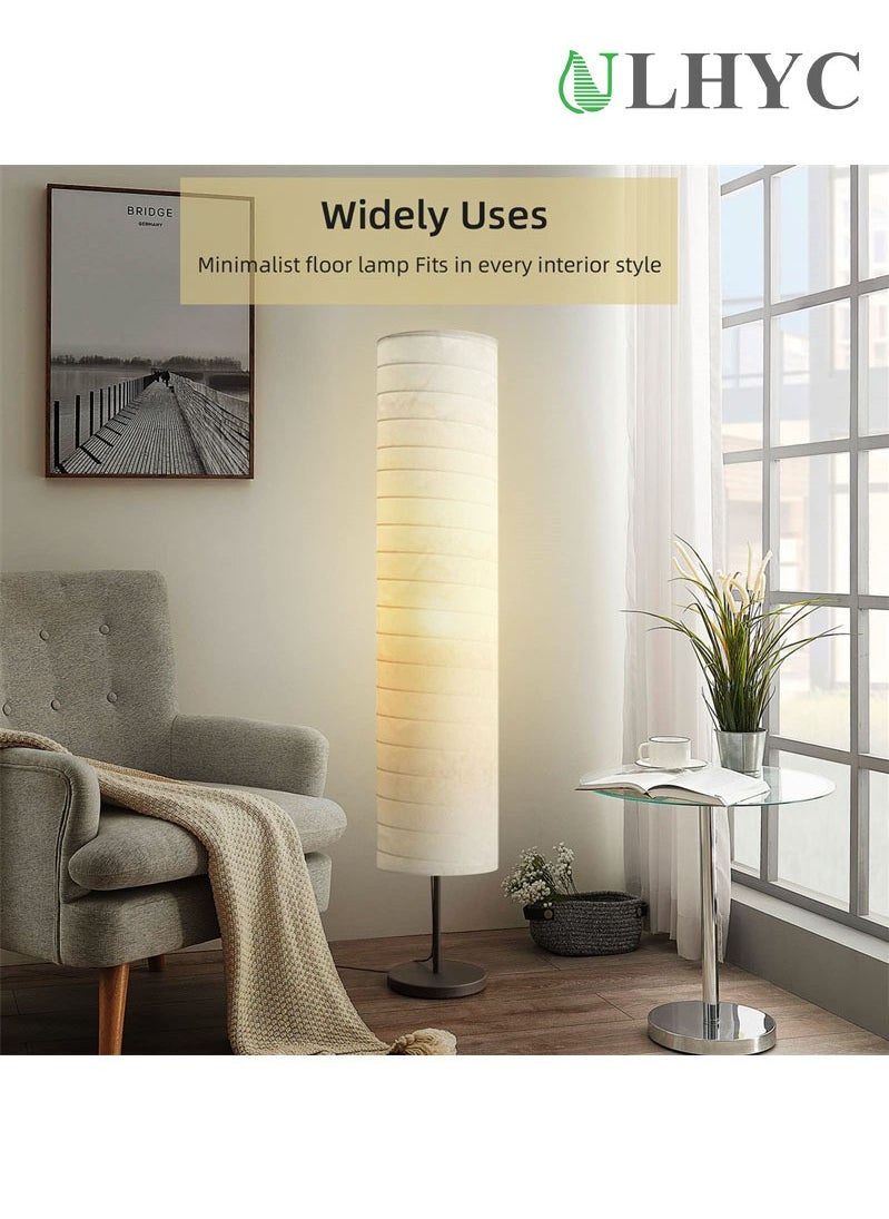 Foldable Minimalist Style Paper Lamp Warm Light Bedroom Living Room Classic Modern Vertical Paper Floor Lamp White 116x22 cm 12 Watt - pzsku/Z0209D074ECFF30B38196Z/45/_/1703130514/38179a30-9a0f-4920-b078-049a0e087aff