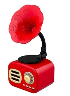 ماركة غير محددة Radio Gramaphone - Red- راديو جرامافون احمر  - Image 1