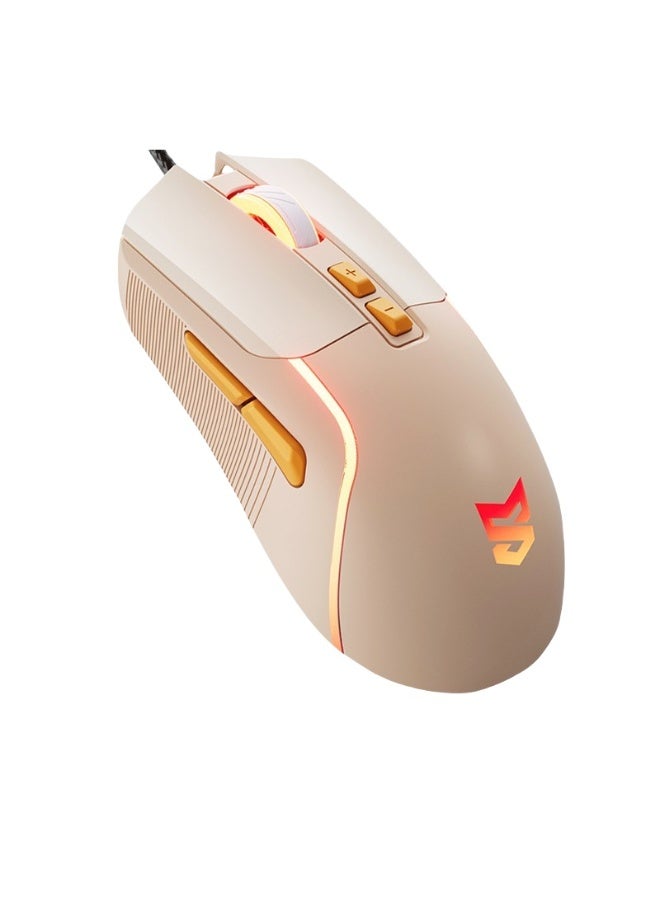 EBMINI New Frontier Esports Gaming Mechanical Silent Wired Mouse