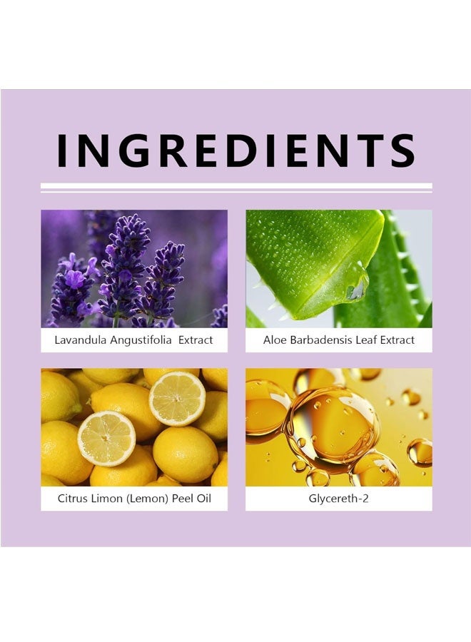 Power Mist Hydrating Hand Sanitizer Spray, 45ml Portable Sanitizing Spray with Lavender and Aloe Extracts, Gentle on Skin, Easy to Carry - Image 5