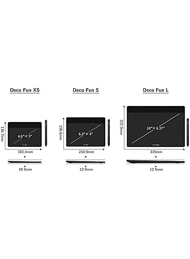 XP-PEN Drawing Tablet – 6x4 Inch Digital Art Pad with 8192 Pressure Levels, 60° Tilt Function, Passive Stylus, Ideal for Design, OSU, and Online Learning - Image 5