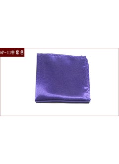 Generic Mens Formal Pocket Squares Solid Colors Purple in SP-11 