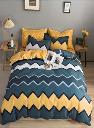 Multicolor-sawtooth pattern