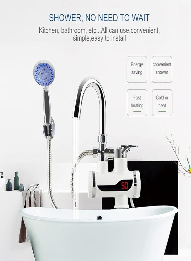 Drumstone 𝟭𝟓-𝐘𝐞𝐚𝐫 𝐖𝐚𝐫𝐫𝐚𝐧𝐭𝐲 & 𝐋𝐢𝐦𝐢𝐭𝐞𝐝 𝐄𝐝𝐢𝐭𝐢𝐨𝐧 Instant Tap Water Heater - Energy-Efficient Geyser Best Gift for Kitchen, Bathroom, Salon, Labs, Quick Hot Water Supply - Image 3