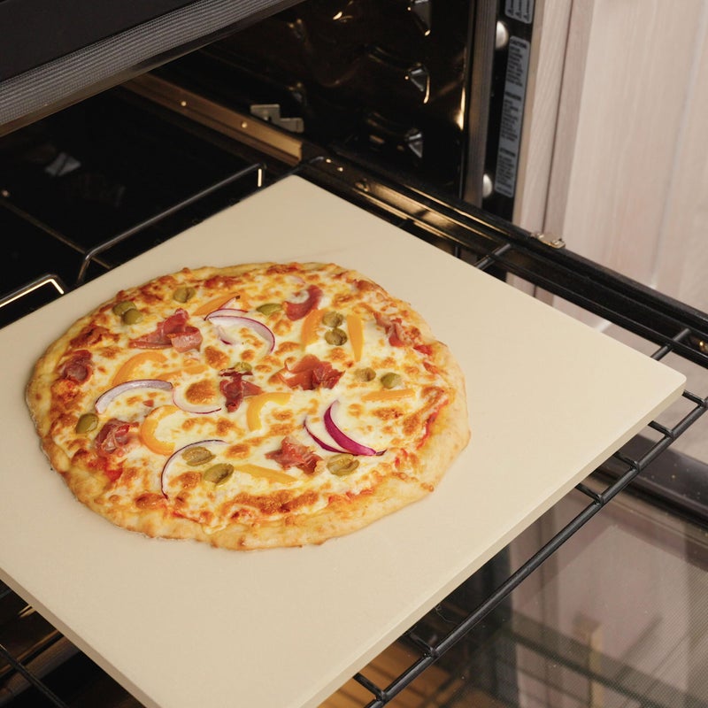 Old Stone Pizza Kitchen Rectangular Pizza Stone for Oven and Grill, 14x16-Inch - Image 2