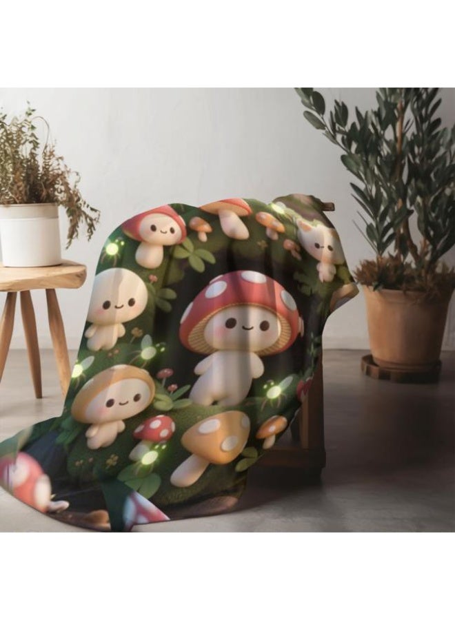 عام بطانية رقيقة من الفانيلا الكرتونية للأطفال والرضع (دافئة ومريحة، ومناسبة للنوم والألعاب) 70 سم * 100 سم - Image 2