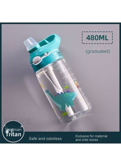 Lock lid with scale - green dinosaur