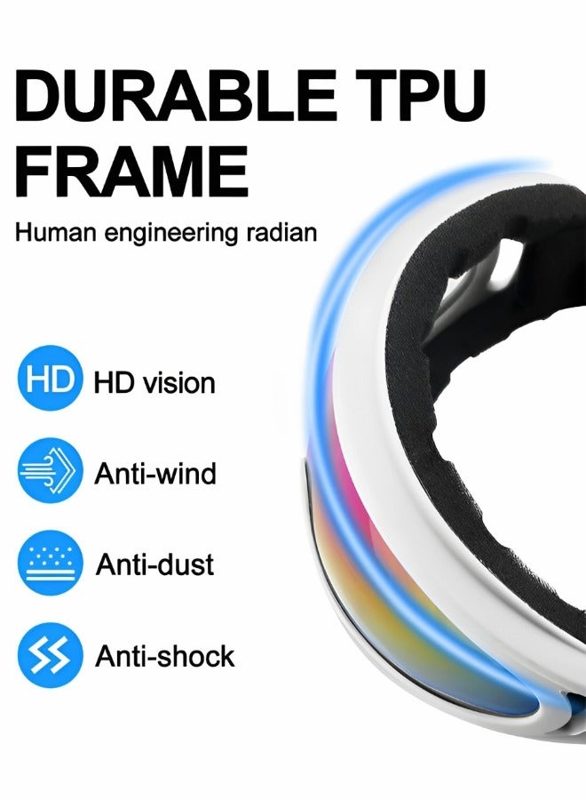 GROIC Sports Sunglasses Bike Goggles, Riding Windproof Glasses Cycling Protectiond Polarized Sunglasses for Sports Men Women Anti-Scratch Dustproof Windproof - Image 4