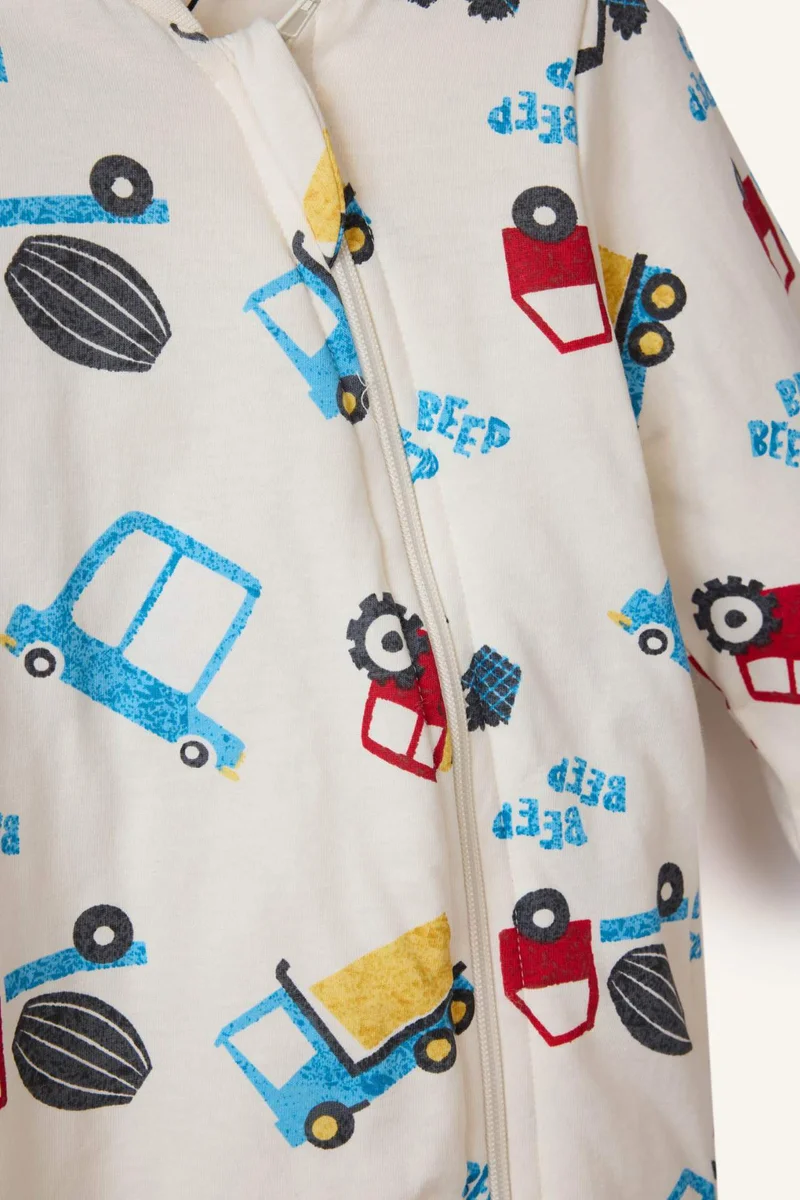 ديفاكتو Baby Boy 1 Tog Fiber Jumpsuit