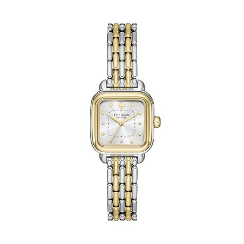 kate spade new york Women's Gracie Square Three-Hand Two-Tone Stainless Steel Watch (Model: KSW1864) - Image 1