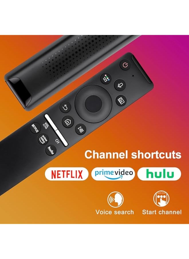 Replacement for BN59-01312A Smart TV Voice Remote, for Samsung-TV-Remote, Compatible for All Samsung with Voice Function Smart Curved Frame QLED LED LCD 8K 4K TVs
