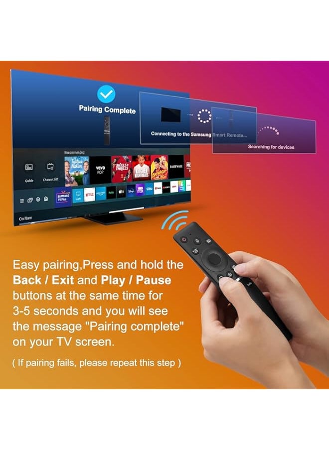 Replacement for BN59-01312A Smart TV Voice Remote, for Samsung-TV-Remote, Compatible for All Samsung with Voice Function Smart Curved Frame QLED LED LCD 8K 4K TVs