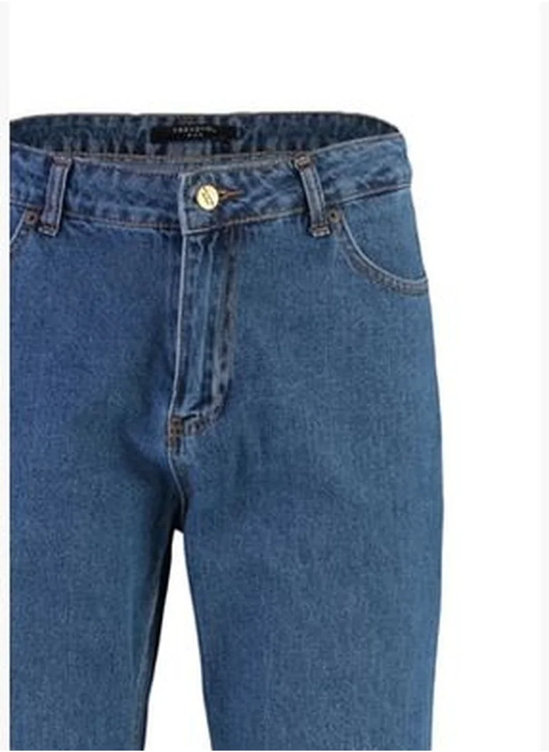 trendyol Men's Indigo Relax Jogger Jeans