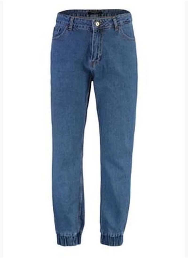 trendyol Men's Indigo Relax Jogger Jeans